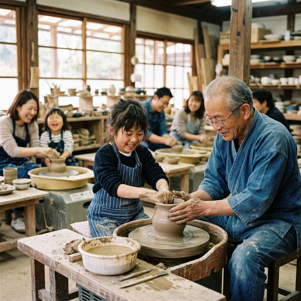 職人と共に学び語り合う万博